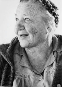 EARLY OPPOSITION: Rose Gaffney turned down PG&E when the company approached her about buying 408 acres she owned near the plant site. (photo courtesy Sonoma County Museum)