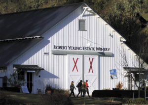 Robert Young Estate Winery. (photo by Crista Jeremiason)
