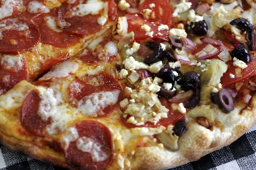 Simply Delicious Pizza in Santa Rosa (Photo by The Press Democrat)