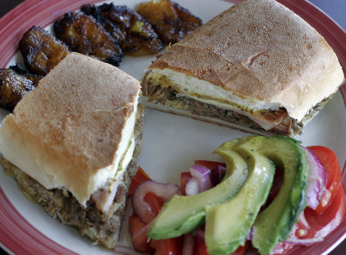 Cubano sandwich at El Coqui in Santa Rosa. (Photo by Jeff Kan Lee)