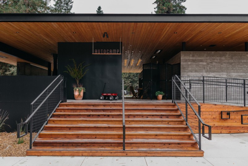 AutoCamp clubhouse. (Photo courtesy of autocamp.com)
