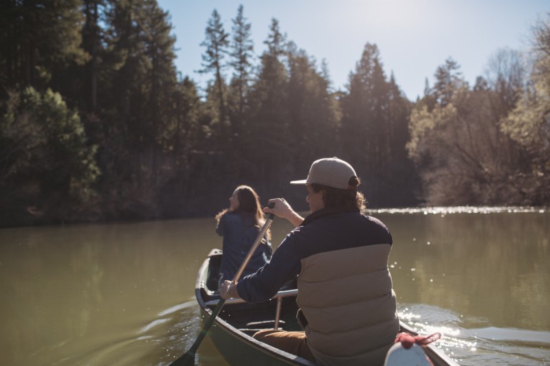 Canoeing at the Russian River. (Photo courtesy of autocamp.com)