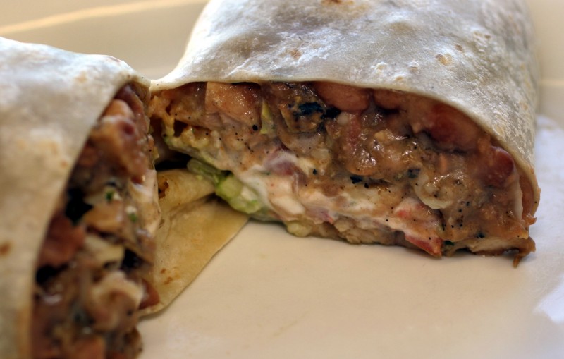 The Super Burrito at Las Palmas in Santa Rosa.