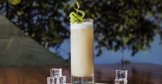 Greek Fizz from Spoonbar in Healdsburg, California
