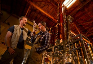 Husband and wife team, Timo and Ashby Marshall, founded the Spirit Works in Sebastopol, distilling whiskey, vodka and gin. (photo by John Burgess)