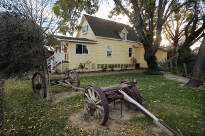 Guests can rent the Civil War-era farmhouse at the Larson Family Winery in Sonoma. (photo by John Burgess/The Press Democrat)