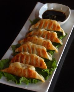 Gyoza at Formosa Bistro in Sebastopol on Wednesday, December 19, 2012. (Jeff Kan Lee/ The Press Democrat)