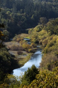 The Russian River on the edge or the property. (photo by Chris Hardy)