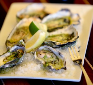 Oysters Nick-Erfeller at Nick's Cove in Marshall. (Kent Porter / Press Democrat)