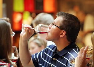 Andrew Pleva of Dublin at Rodney Strong Vineyards. (photo by Mark Aranoff)