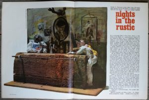 The August 1967 issue of Cavalier magazine, in which Thompson's article "Nights in The Rustic" appeared.