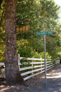 The small ranch house where Hunter S. Thompson lived with his wife and infant son during their short stay in Glen Ellen was at 9400 Bennett Valley Road. 