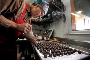 David Gambill, co-founder and chief confectioner of Sonoma Chocolatiers.