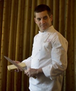 Chef Jesse Mallgren at Madrona Manor Restaurant in Healdsburg.