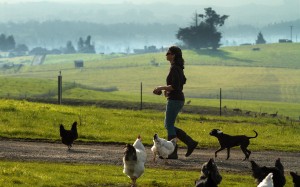 Dawn Dolcini of Tully Dolci Organic Farm.