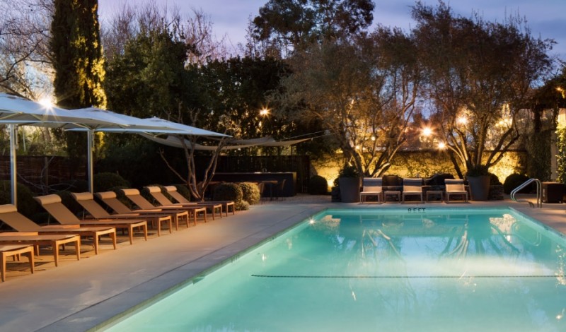 The pool at Hotel Healdsburg. (Hotel Healdsburg)