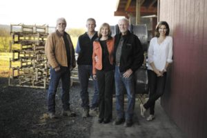 The Martinelli family. From left, Lee Jr., George, Carolyn, Lee Sr., and Regina. 