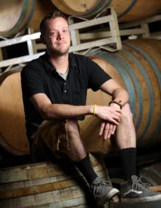 Steve Doty at Shady Oak Barrel House. (photo by Christopher Chung)