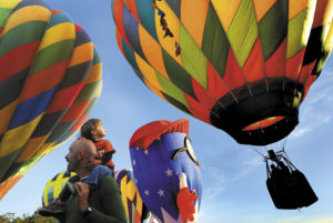 Sonoma County Hot Air Balloon Classic. (photo by John Burgess)