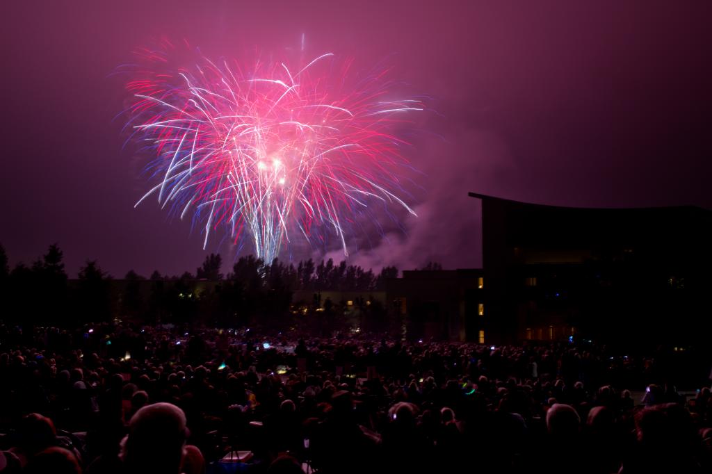 Fourth of July fireworks