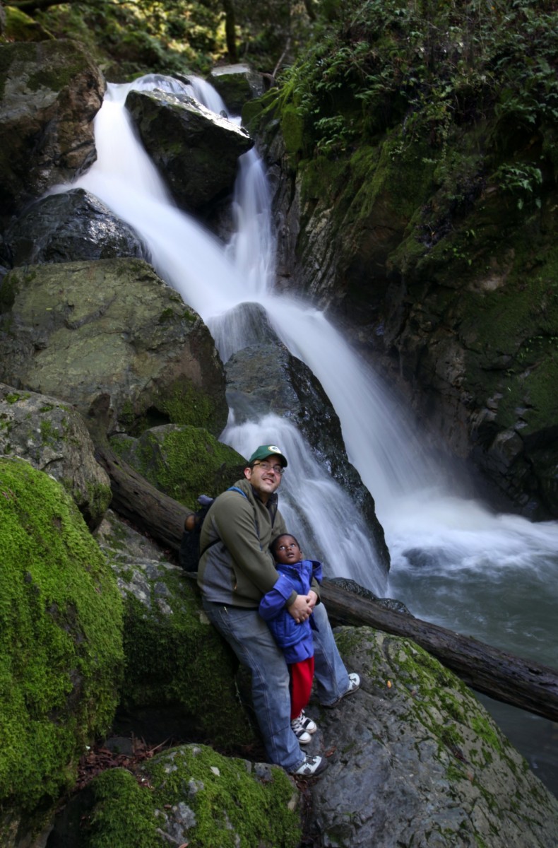 Waterfalls at Sugarloaf Ridge State Park. (photo by John Burgess)