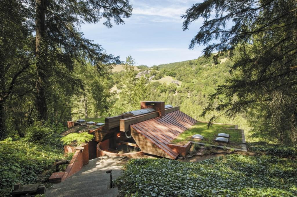 One man’s wish to own a stunning home built into a mountain comes true.