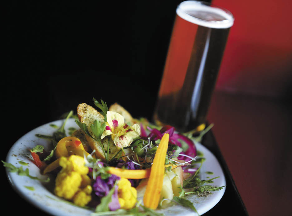 Many craft brewers offer great food along with their beer. (Photo by Conner Jay)