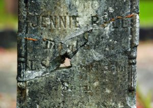 Headstones damaged by passing time or vandalism have been pieced back together by volunteers over the past 20 years.