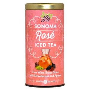 Sonoma Rose Iced Tea white