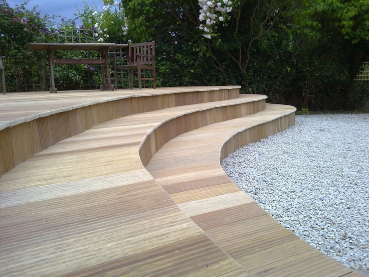 Curved deck