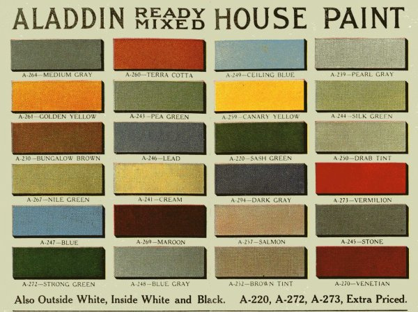 Aladdin Color Palette