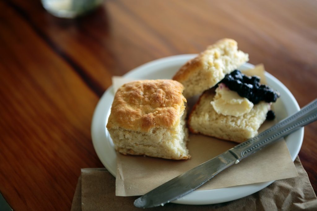 Biscuits from Big Bottom Market in Guerneville. (Chris Hardy/For Sonoma Magazine)