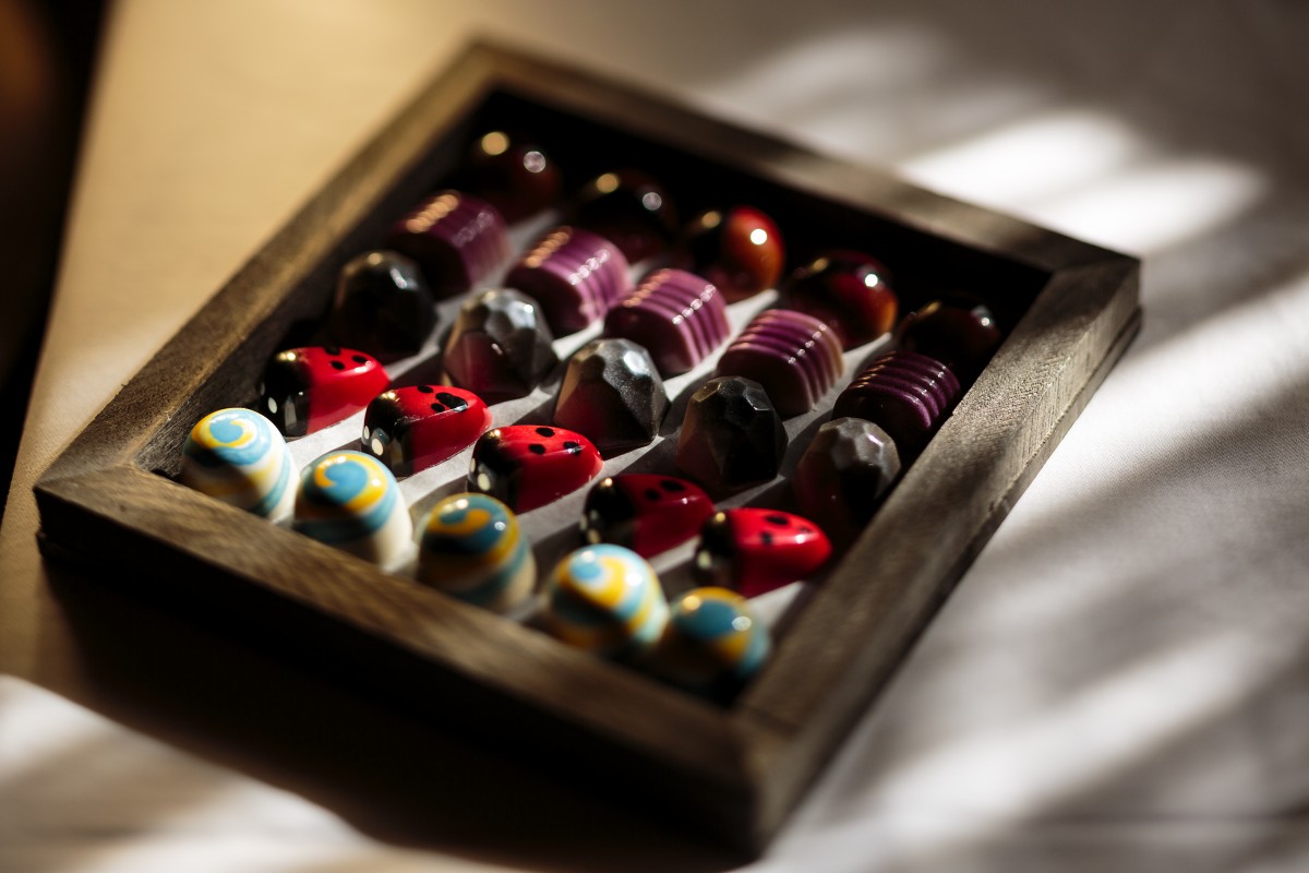 Handmade candies by Manny Fimbrez.