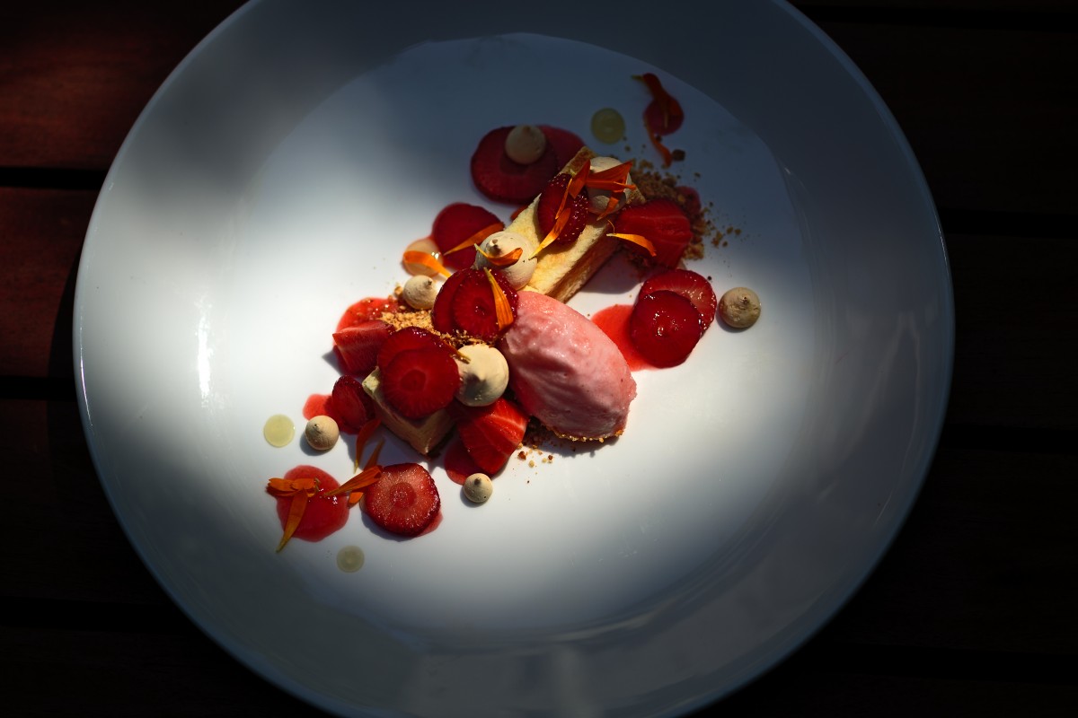 Lisa Kaufman's Strawberry Pain Perdu.