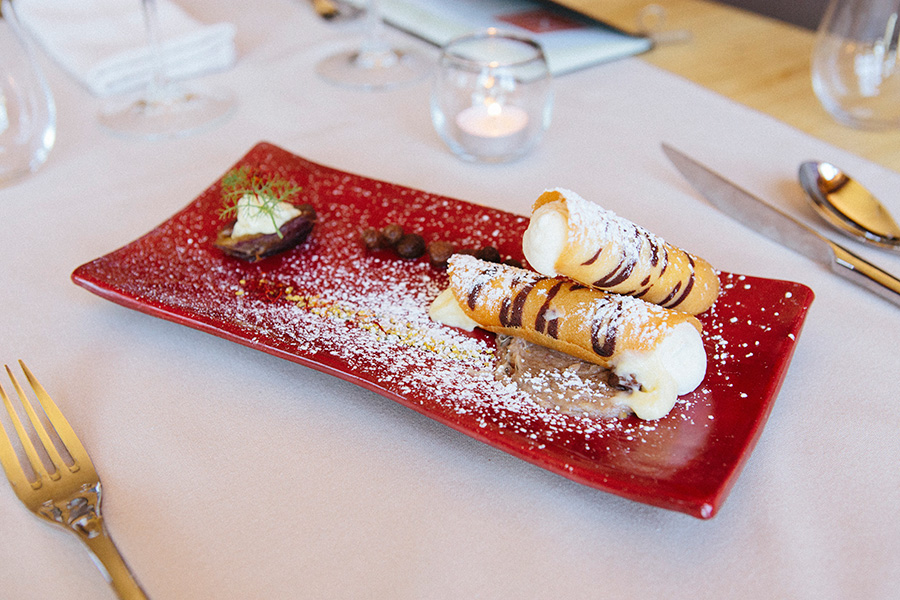 Cannoli at Canneti Roadhouse in 