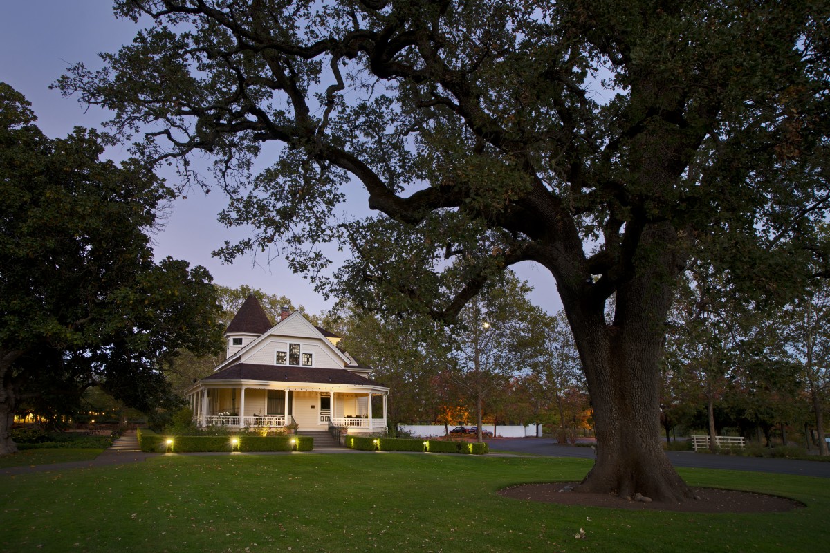 The grounds at St Supéry in Rutherford. (Photo Courtesy St. Supéry Estate Vineyards & Winery)