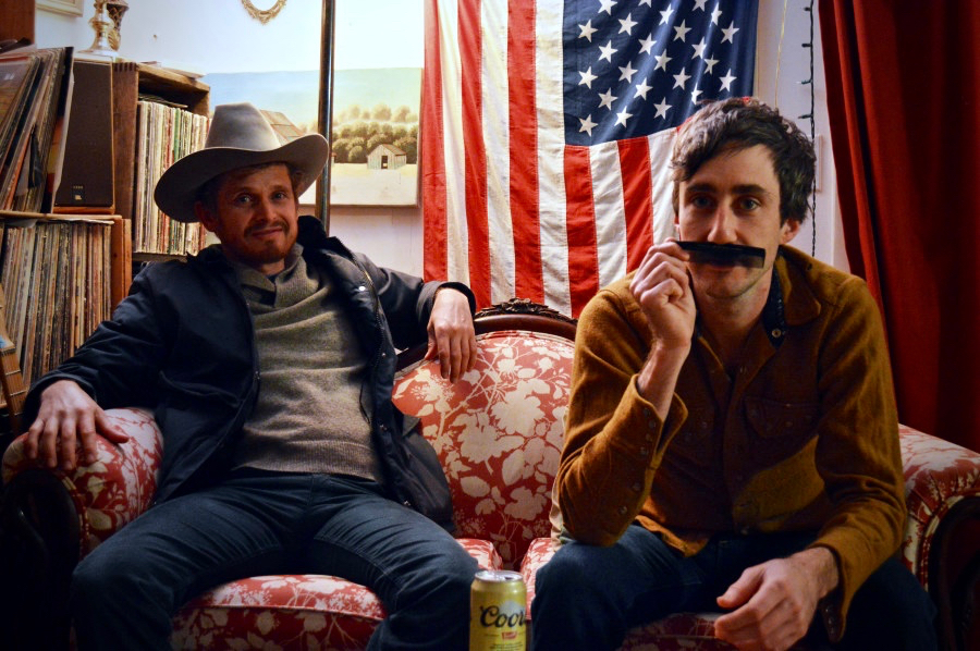 Sage Fifield (left) and Kevin Carducci (right) of The Easy Leaves. (Photo by Estefany Gonzalez)