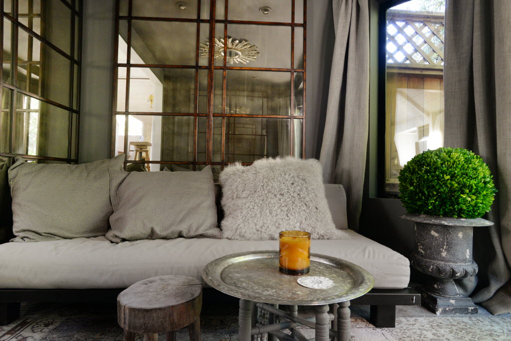 The Opium Den at the Healdsburg home of interior designer Benjamin Dhong.