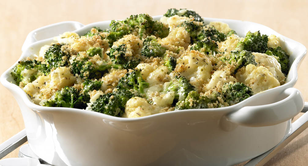 Broccoli cauliflower casserole.
