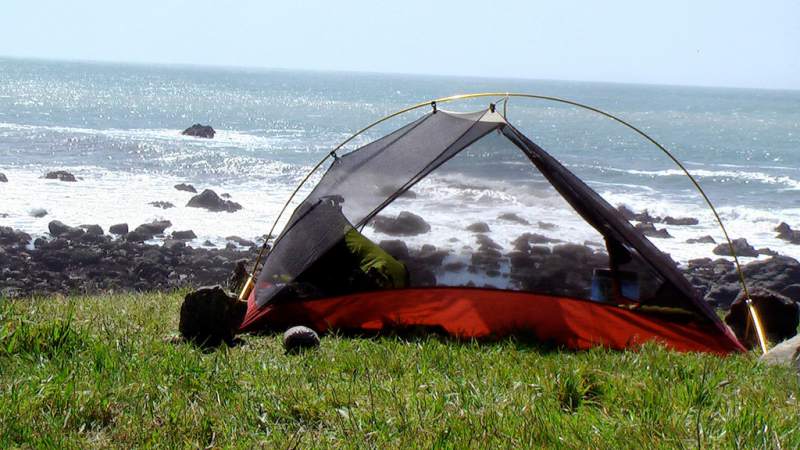 Lost coast camping. (Rick McCharles/Flickr)