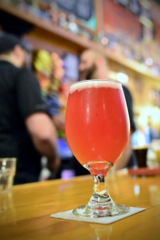 Framboise for the Cure, 2016 batch. (Photo by Tim Vallery)