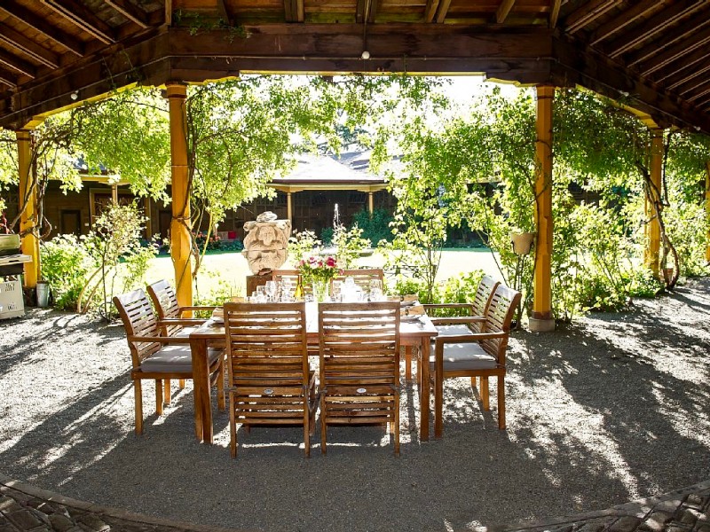 Luxe Lodge in Healdsburg.