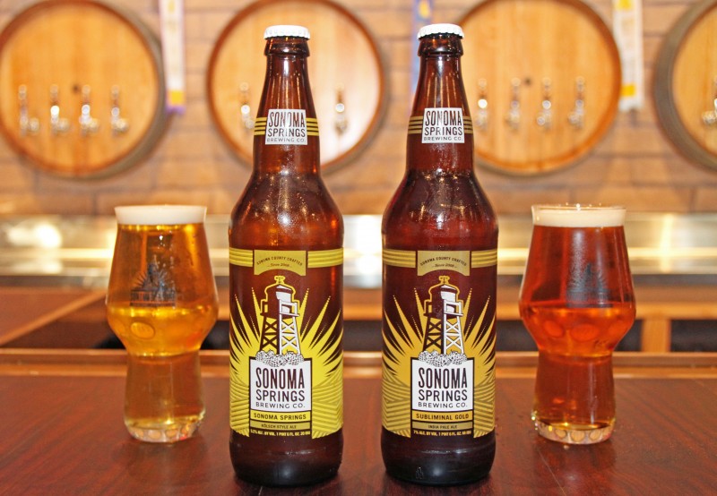Sonoma Springs Brewing Co. bottle release. (Photo courtesy of Sonoma Springs Brewing Co.)