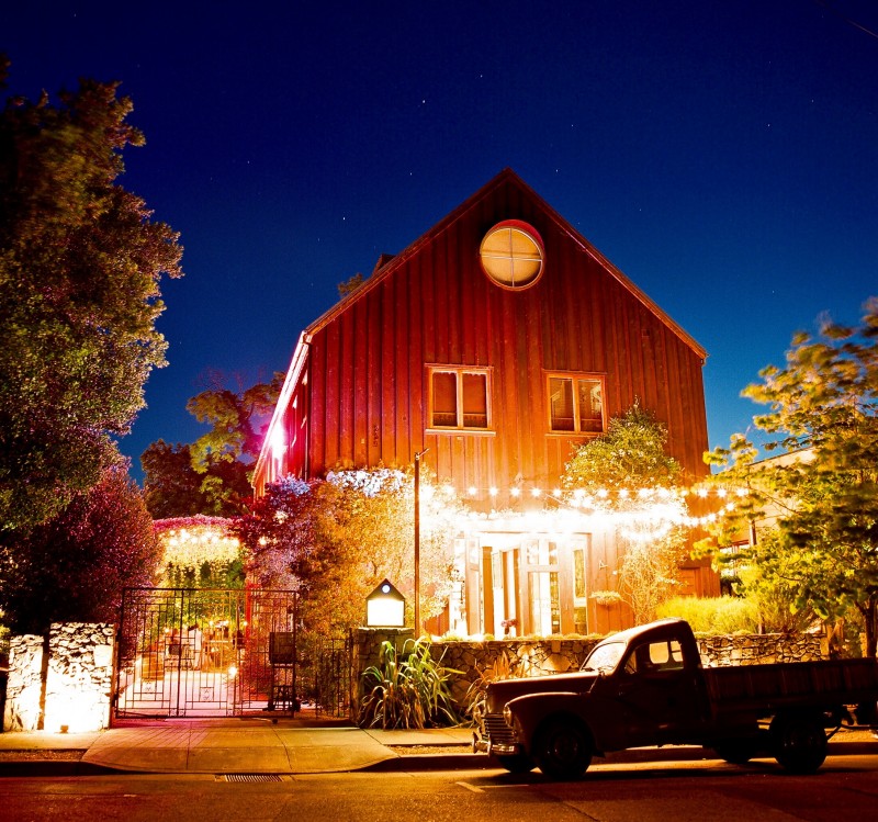 Barndiva in Healdsburg. (Photo courtesy of Barndiva)