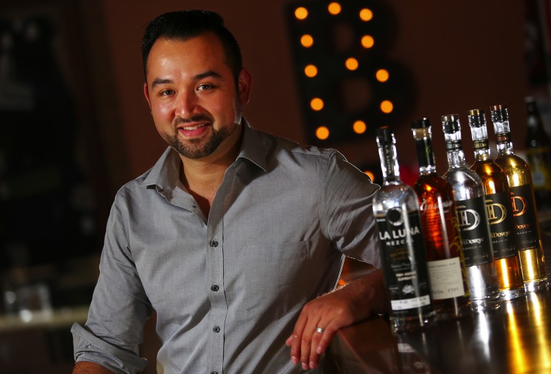 Sonoma entrepreneur Sal Chavez imports mezcal and other liquor products from his parents' homeland, Michoacan, Mexico, with his company Puente Internacional. (Christopher Chung)