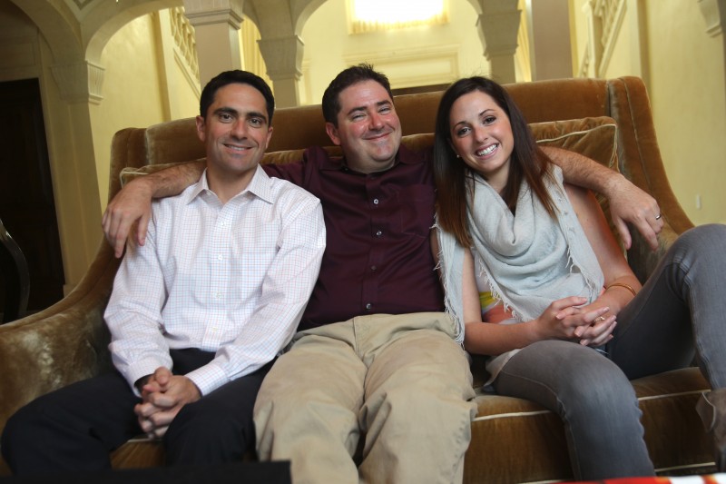 The fourth generation of the Sebastiani family has made their mark in the food and wine business. (l to r) Donny heads the Don and Sons wine company, August runs The Other Guys, an inexpensive wine label, and Mia produces a line of Italian-inspired food products under the Mia's Kitchen label. (John Burgess)