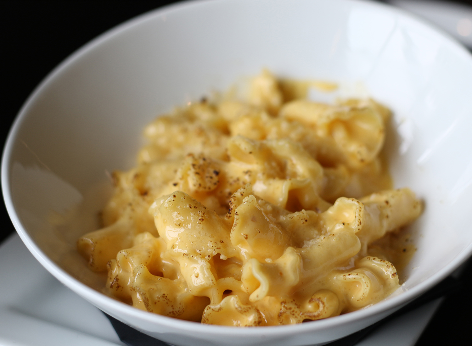 Mac and cheese at Victory House restaurant at Epicenter in santa rosa. Heather Irwin/PD