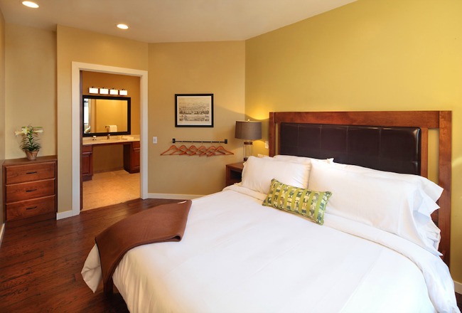two thirty-five luxury suites bedroom