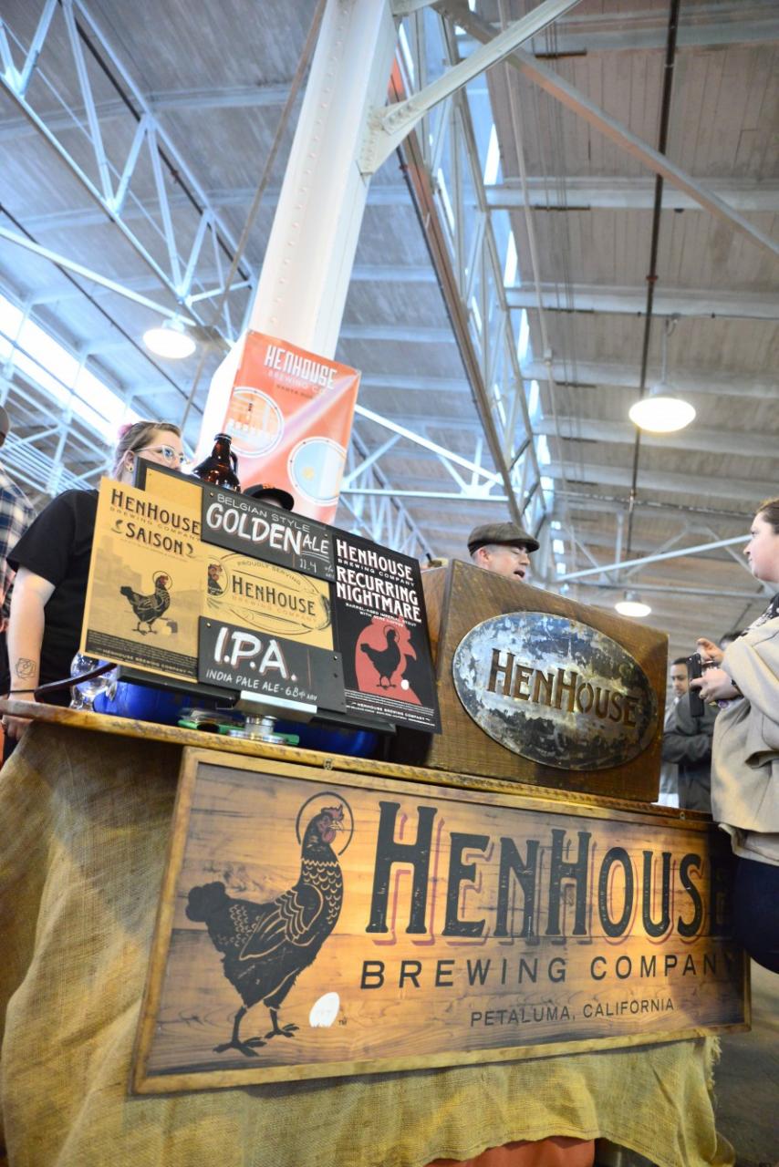 HenHouse Brewing brought their popular Saison and the IPA to share with beer lovers.