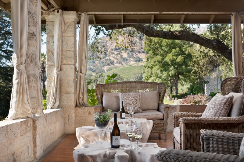 Charm and romance abounds at Stags' Leap, one of the oldest winery estates in California (Photo courtesy of Stags' Leap Winery)